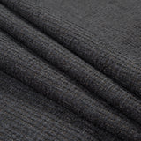Onyx Checkered Polyester Chenille