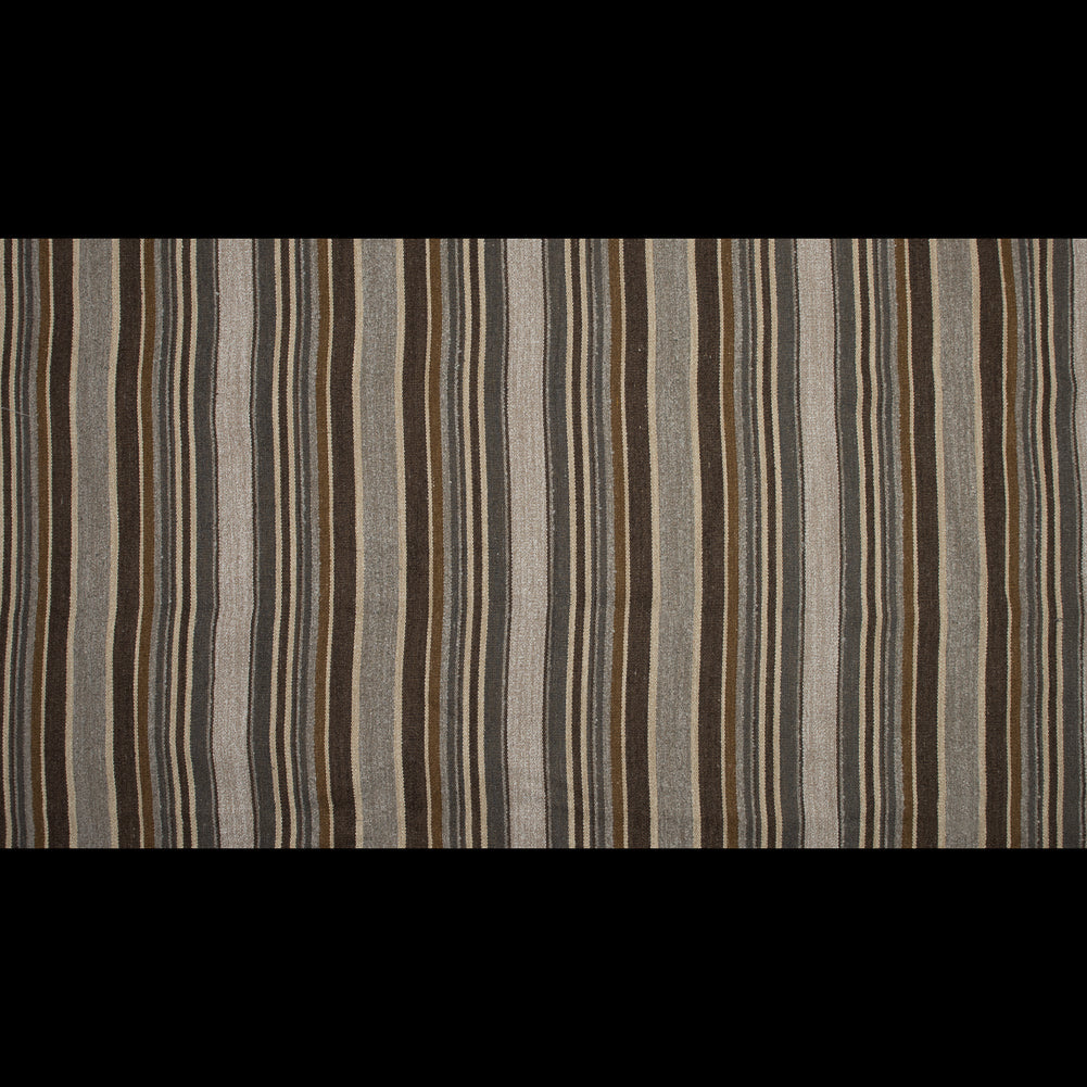 Espresso Barcode Striped Baja Tweed