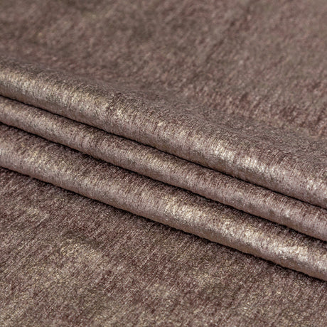 Quartz Polyester Chenille with Metallic Foil