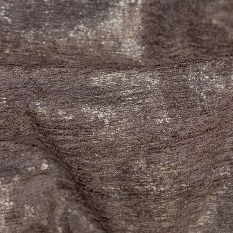 Quartz Polyester Chenille with Metallic Foil