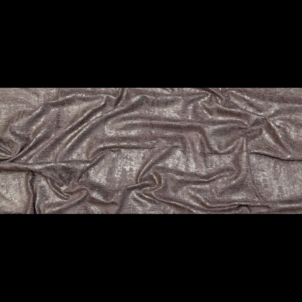 Quartz Polyester Chenille with Metallic Foil