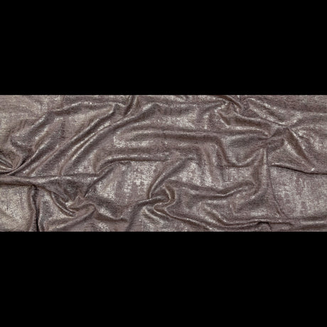 Quartz Polyester Chenille with Metallic Foil