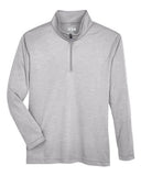 Youth Zone Sonic Heather Performance Quarter-Zip Pullover