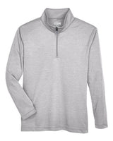 Youth Zone Sonic Heather Performance Quarter-Zip Pullover