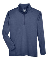 Youth Zone Sonic Heather Performance Quarter-Zip Pullover