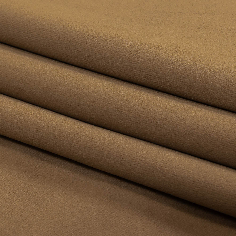 Elmwood Creamy Polyester Velvet