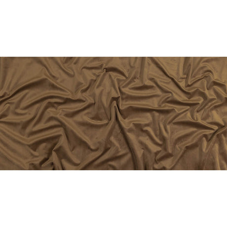 Elmwood Creamy Polyester Velvet