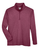 Youth Zone Sonic Heather Performance Quarter-Zip Pullover