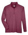 Youth Zone Sonic Heather Performance Quarter-Zip Pullover