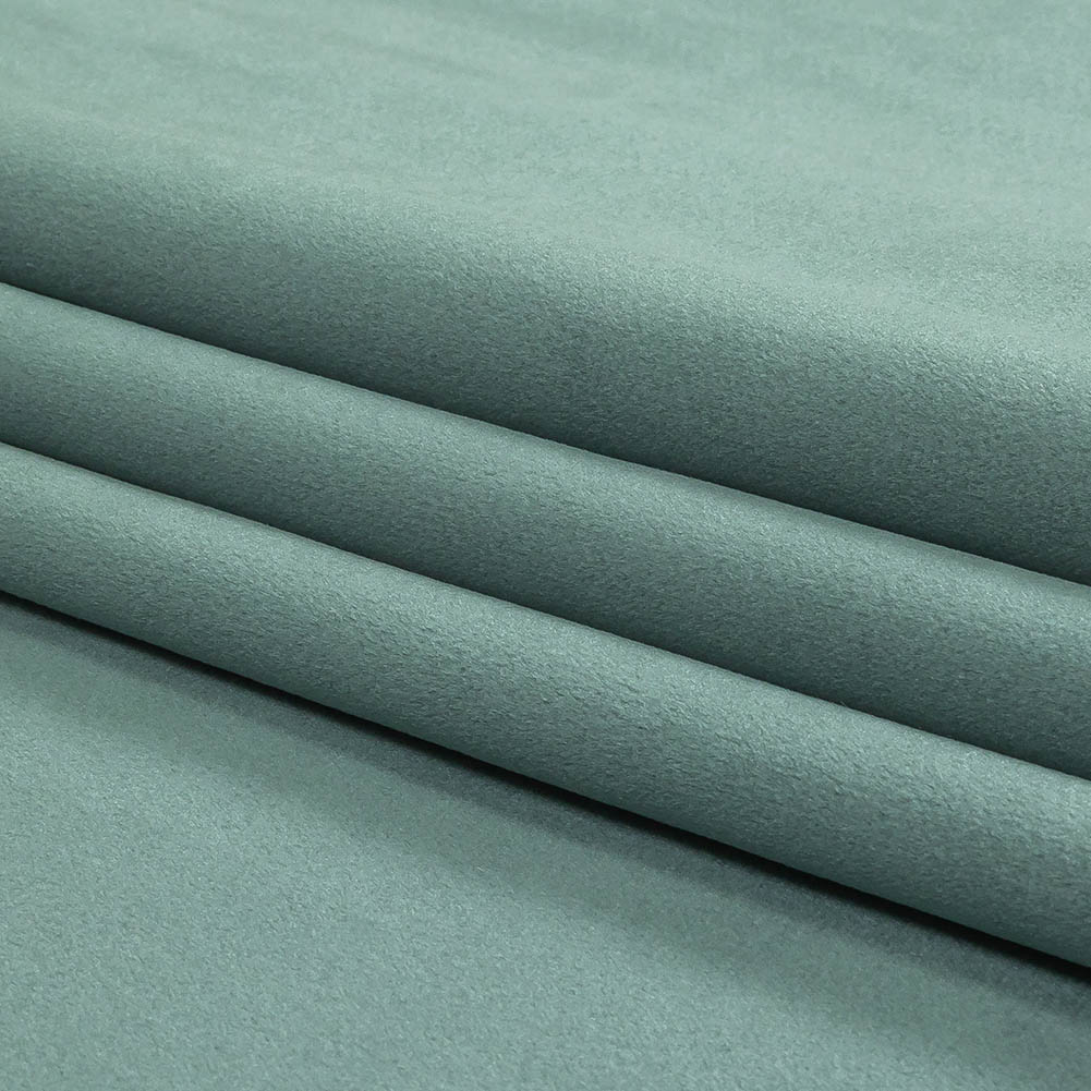 Lagoon Creamy Polyester Velvet