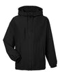 Harriton Unisex Flex Twill Hooded Jacket