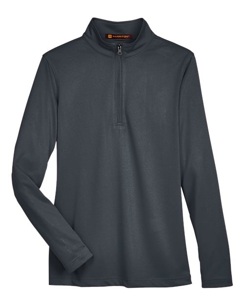 Harriton Women's Advantage Snag Protection Plus Quarter-Zip Pullover