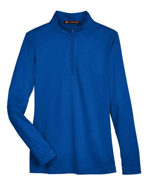 Harriton Women's Advantage Snag Protection Plus Quarter-Zip Pullover