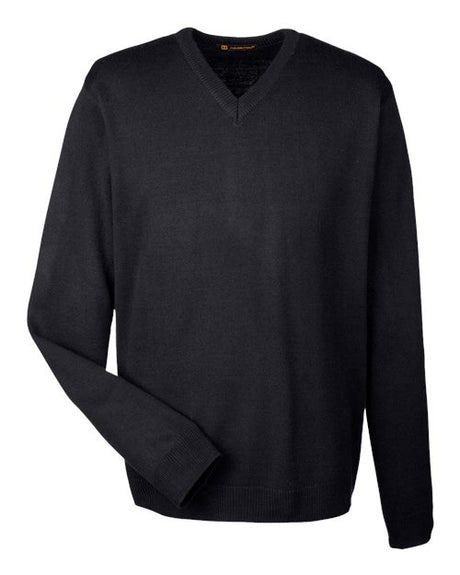 Harriton Men's Pilbloc V-Neck Sweater