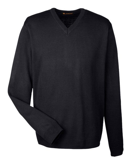 Harriton Men's Pilbloc V-Neck Sweater