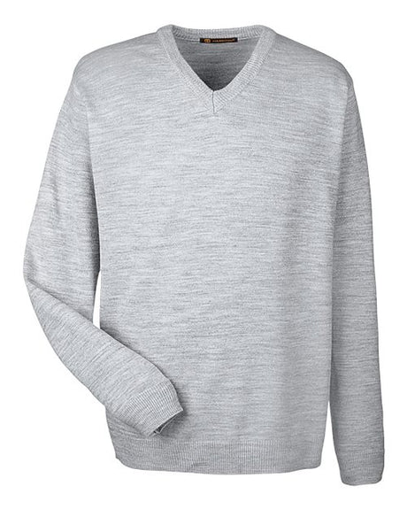 Harriton Men's Pilbloc V-Neck Sweater