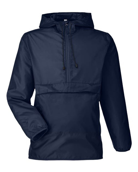 Team 365 Unisex Zone Protect Packable Anorak Jacket
