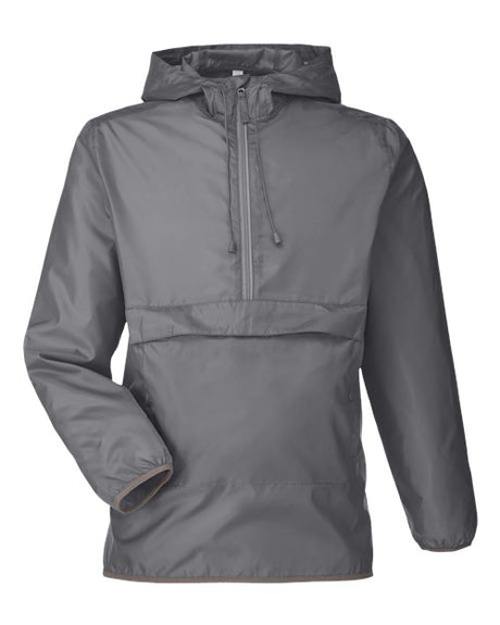 Team 365 Unisex Zone Protect Packable Anorak Jacket