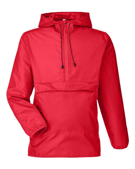 Team 365 Unisex Zone Protect Packable Anorak Jacket