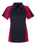 Harriton Women's Advantage Snag Protection Plus IL Colorblock Polo