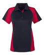 Harriton Women's Advantage Snag Protection Plus IL Colorblock Polo