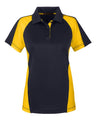 Harriton Women's Advantage Snag Protection Plus IL Colorblock Polo