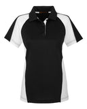 Harriton Women's Advantage Snag Protection Plus IL Colorblock Polo