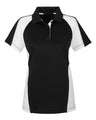 Harriton Women's Advantage Snag Protection Plus IL Colorblock Polo