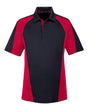 Harriton Men's Advantage Snag Protection Plus Colorblock Polo