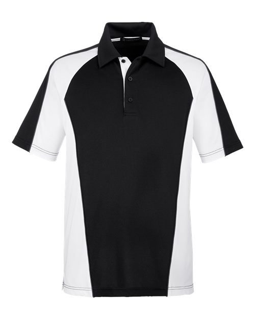 Harriton Men's Advantage Snag Protection Plus Colorblock Polo