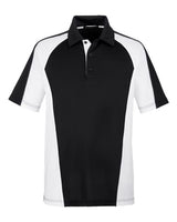 Harriton Men's Advantage Snag Protection Plus Colorblock Polo