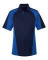 Harriton Men's Advantage Snag Protection Plus Colorblock Polo