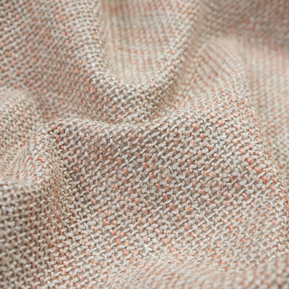 Melon Upholstery Tweed