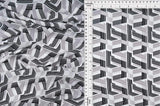 1 Yard Wool Dobby Geo Print Fabric, 57/58? Wide 100% Polyester