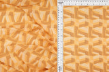 1 Yard Wool Dobby Geo Print Fabric, 57/58? Wide 100% Polyester