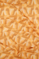 1 Yard Wool Dobby Geo Print Fabric, 57/58? Wide 100% Polyester