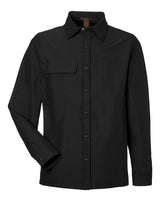 Harriton Unisex Flex Twill Overshirt Jacket