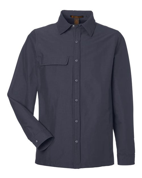 Harriton Unisex Flex Twill Overshirt Jacket