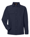 Harriton Unisex Flex Twill Overshirt Jacket