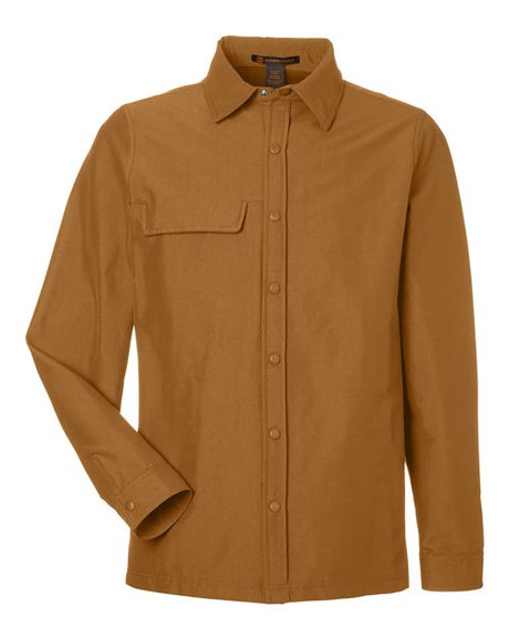Harriton Unisex Flex Twill Overshirt Jacket