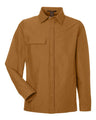 Harriton Unisex Flex Twill Overshirt Jacket