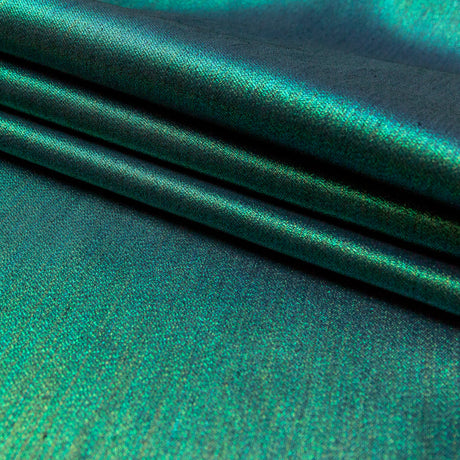 Polyester Lame - Metallic Green - Ellery Collection