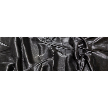 Polyester Lame - Metallic Black - Ellery Collection