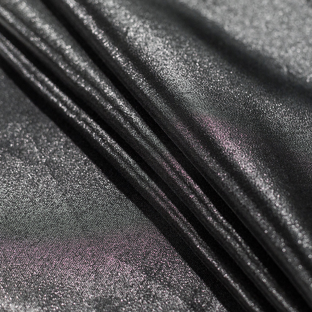 Polyester Lame - Metallic Black - Ellery Collection