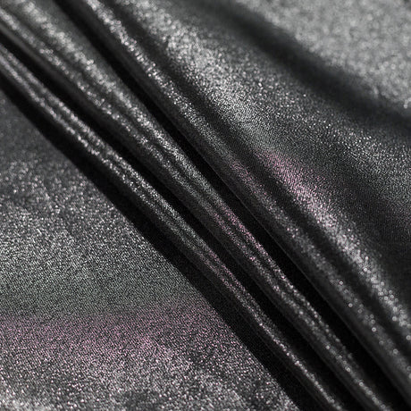 Polyester Lame - Metallic Black - Ellery Collection