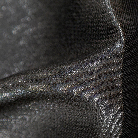 Polyester Lame - Metallic Black - Ellery Collection