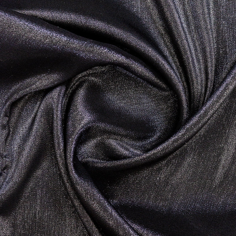 Polyester Lame - Metallic Black - Ellery Collection
