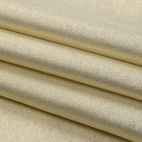 Metallic Polyester Lame - White and Gold - Glimmer Collection