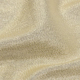 Metallic Polyester Lame - White and Gold - Glimmer Collection