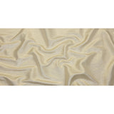 Metallic Polyester Lame - White and Gold - Glimmer Collection